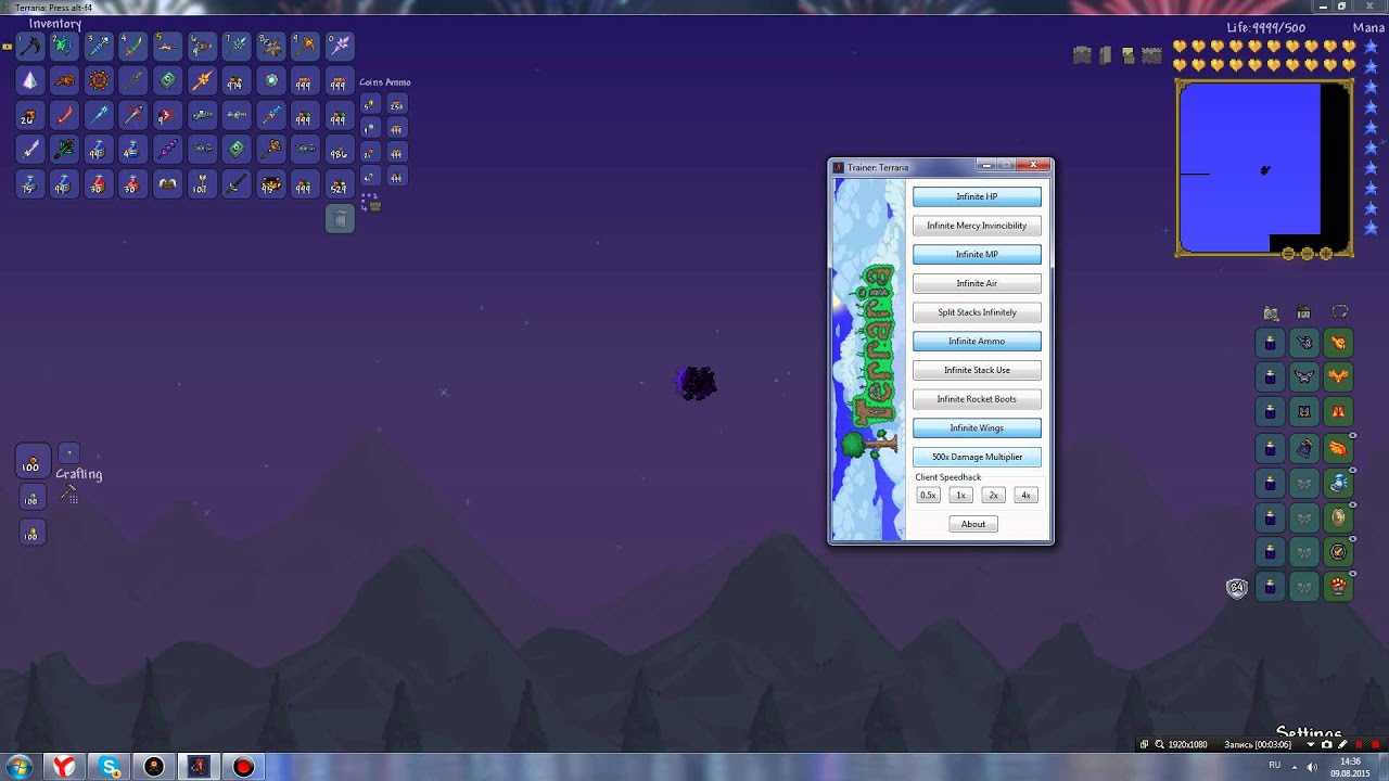 Лучшие моды terraria