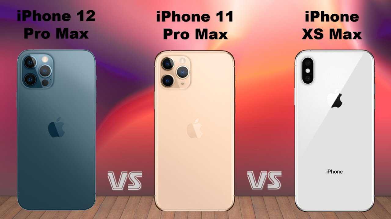 Сравнение айфон 13 и 12 про макс