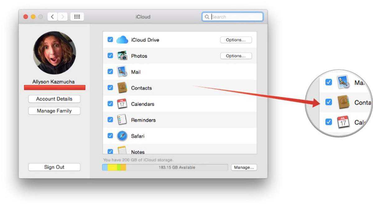 Синхронизация icloud с другим iphone или компьютером