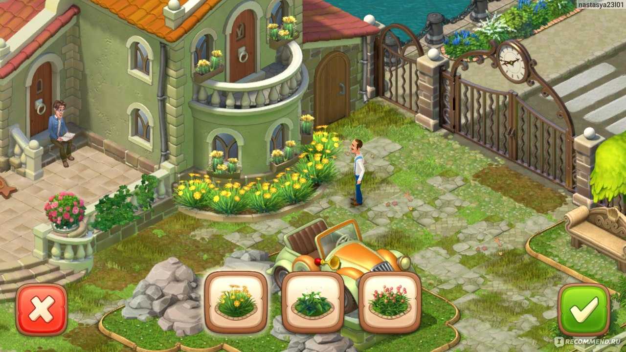 Игра gardenscapes