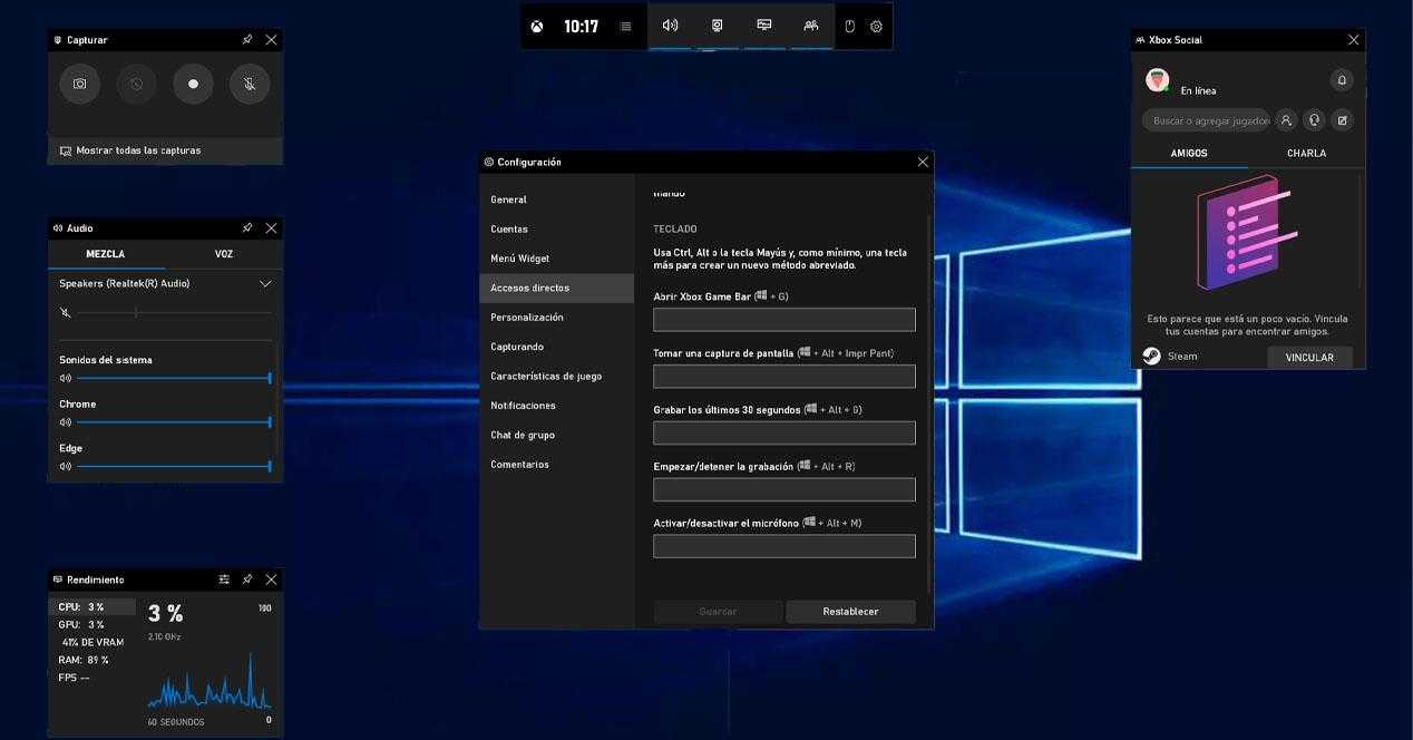 Windows 10 game bar не открывается