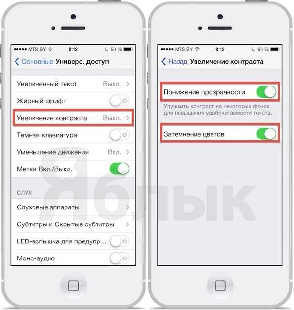 Как увеличить шрифт на айфоне