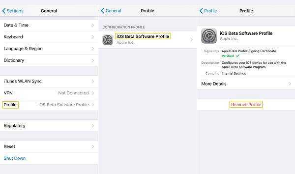 Betaprofiles ios. Удалить профиль iphone. IOS удалить профиль. Профиль бета IOS где находится. Beta profiles.