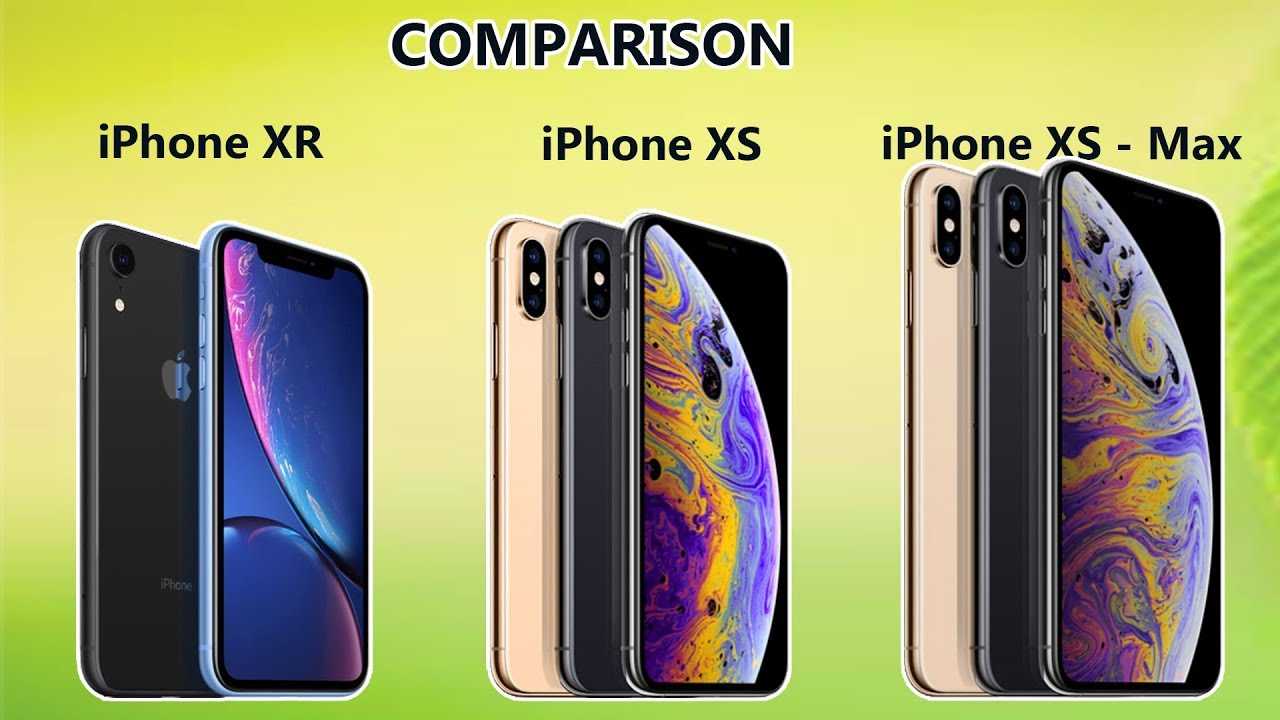 Сравнение apple iphone xs vs iphone xs max - phonesdata