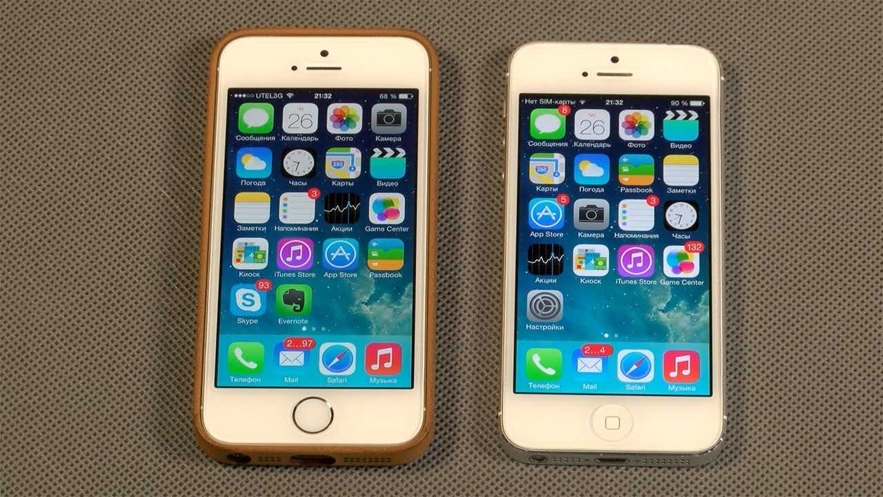 Обзор оригинального iphone 5s
