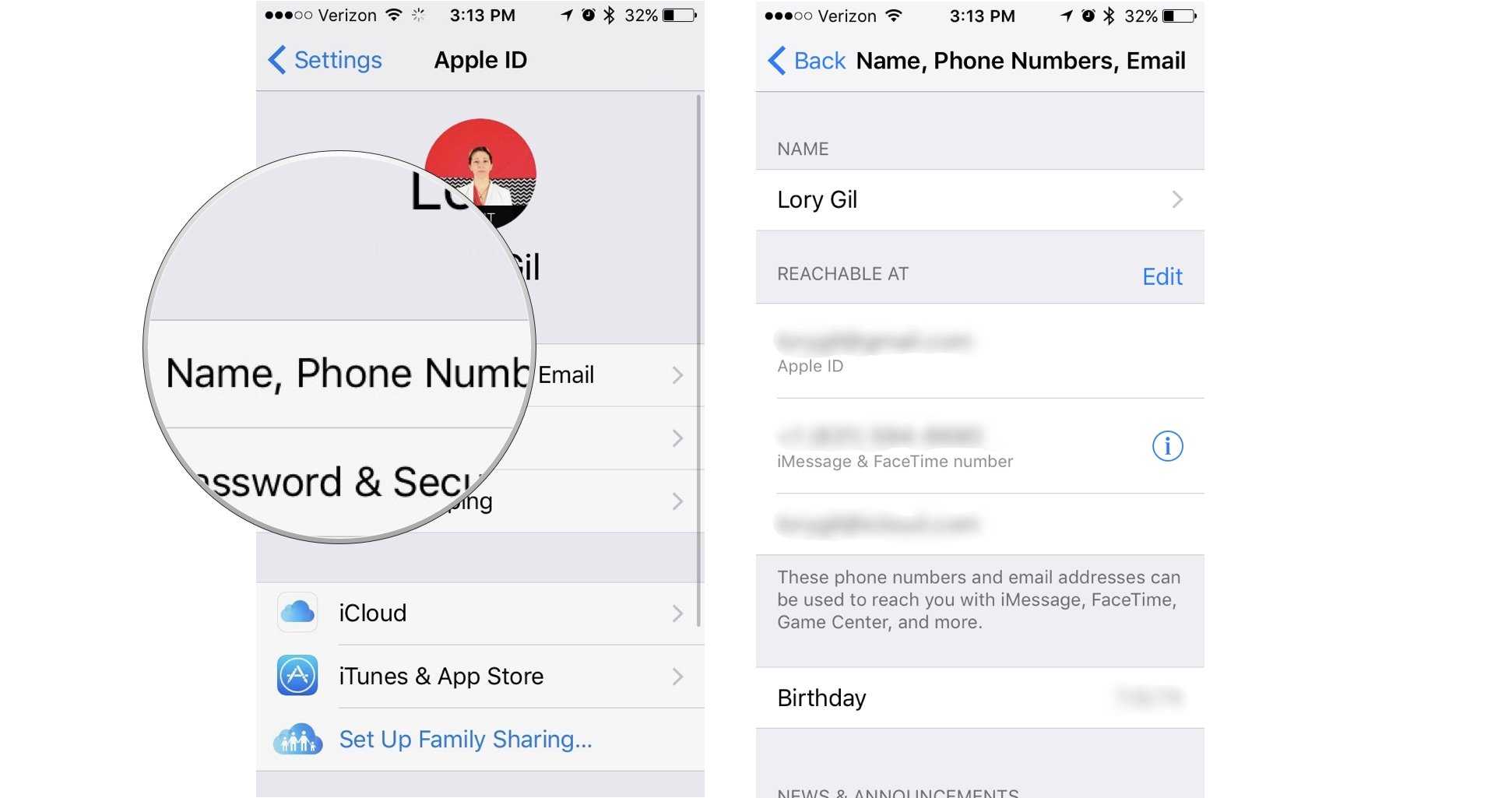 Сведения об адресах электронной почты apple id - служба поддержки apple