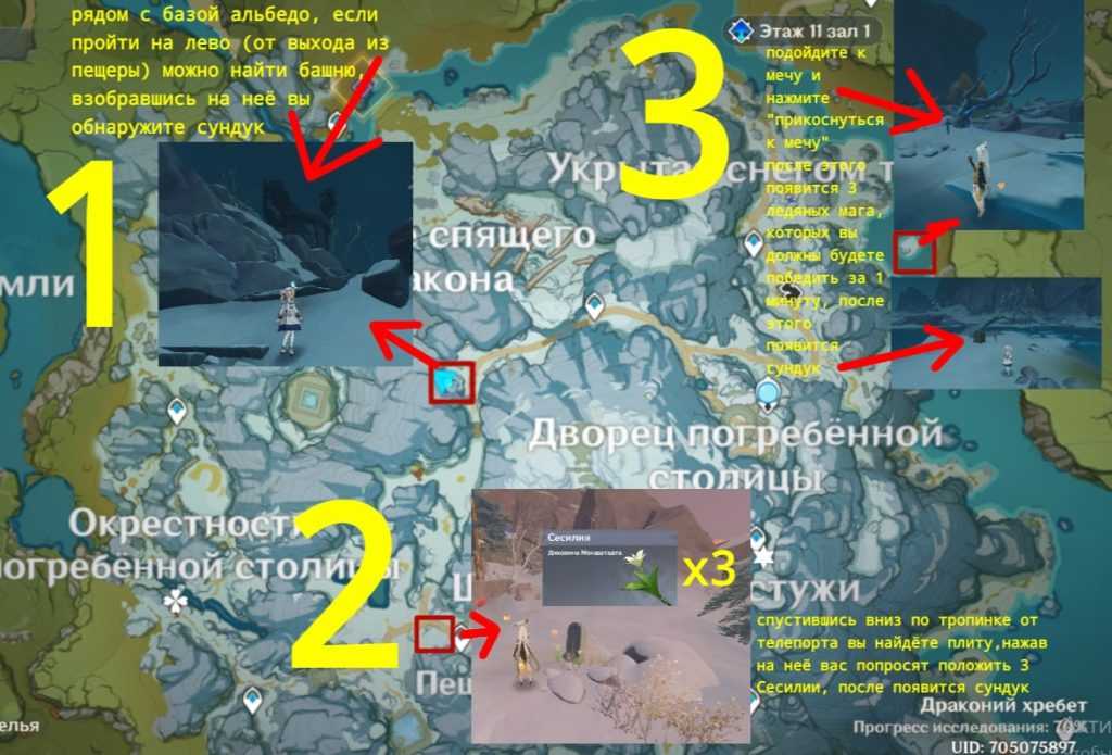 Genshin impact: гайд по подземелью дом у пруда [3.3]