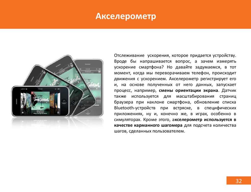 Что такое акселерометр: в фитнес браслете, в телефоне и в часах