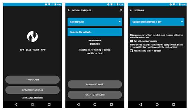 Установка прошивки через twrp recovery