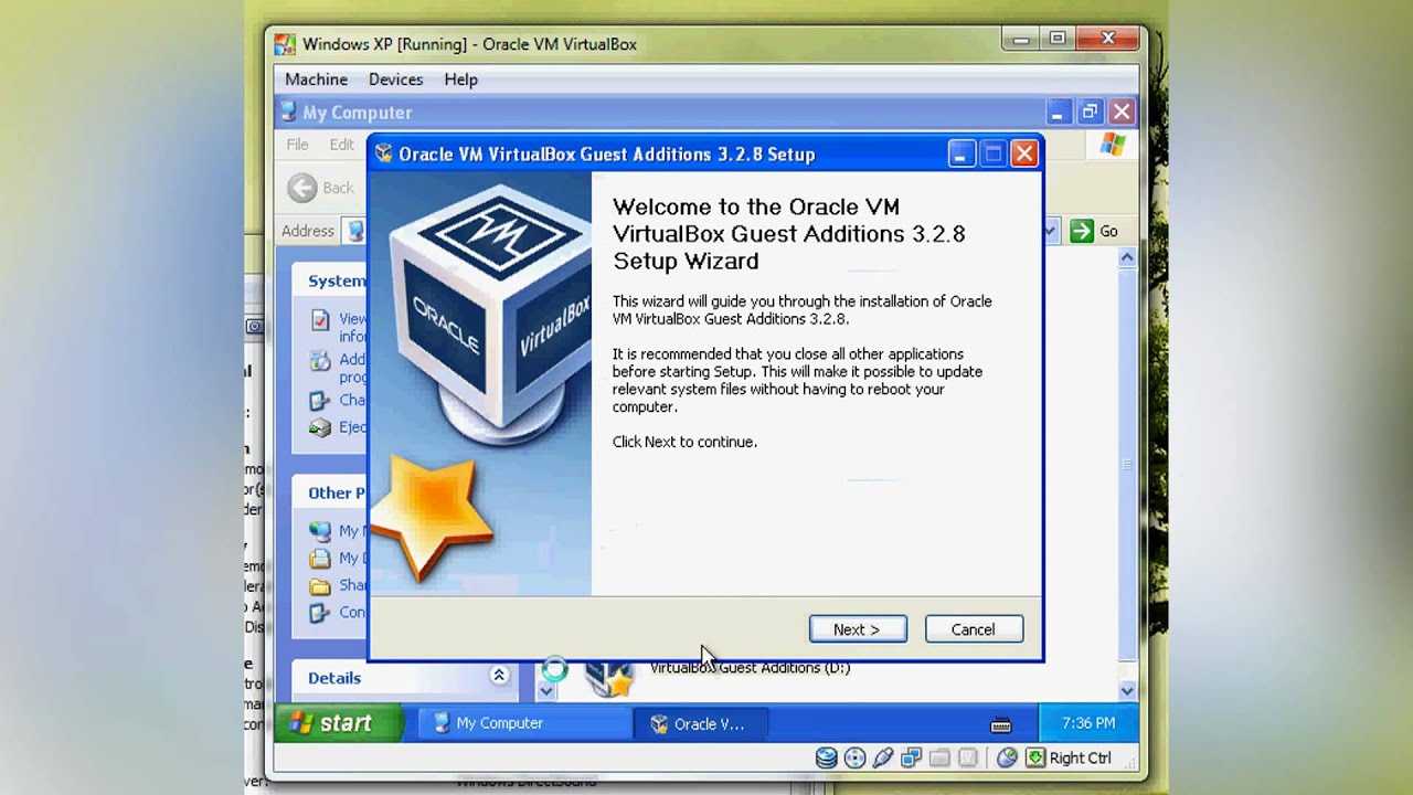 Установка операционных систем на virtualbox
