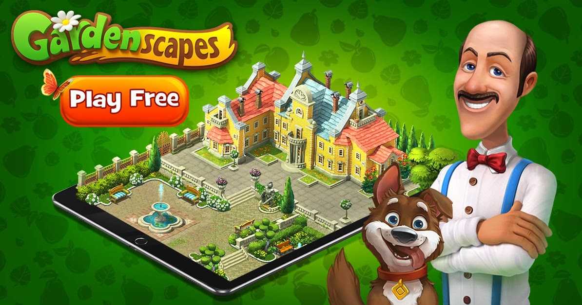 Gardenscapes карта всего готового