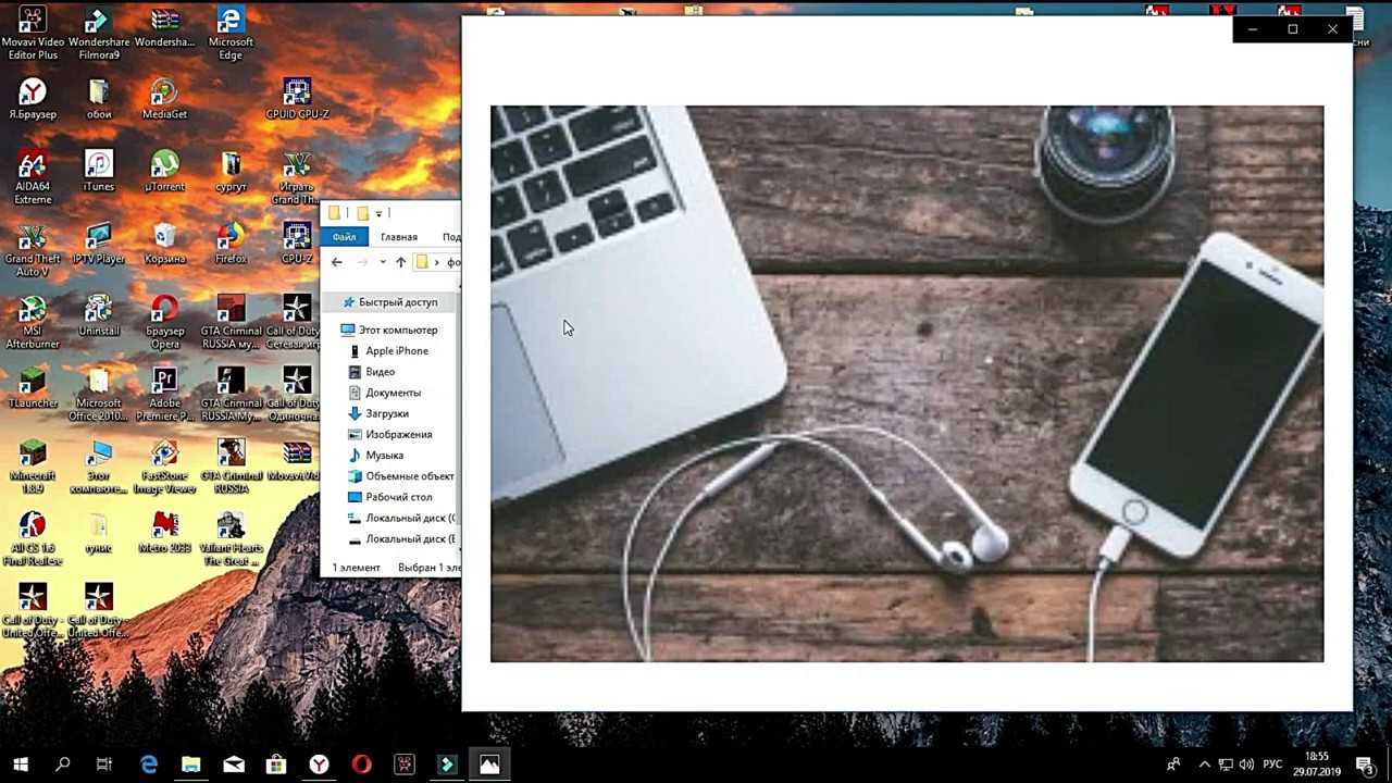 Как перекинуть фото и видео с айфона на компьютер windows