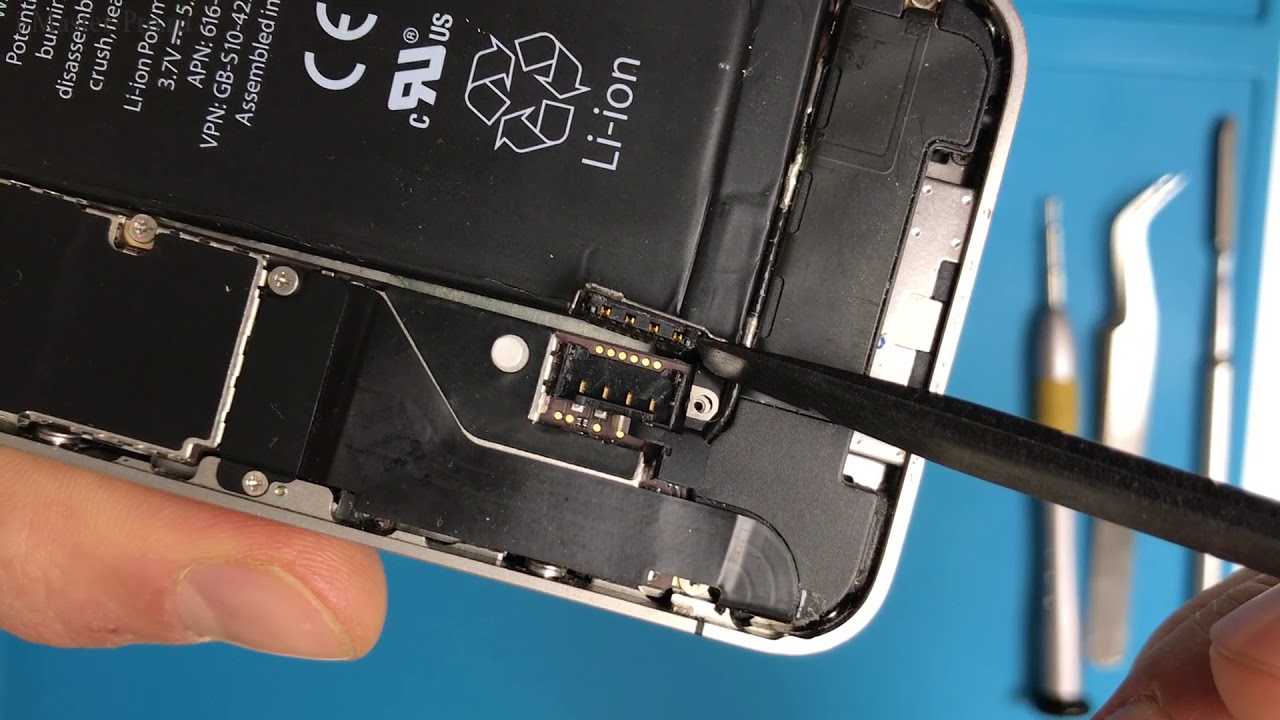 Замена аккумулятора iphone 4s своими руками