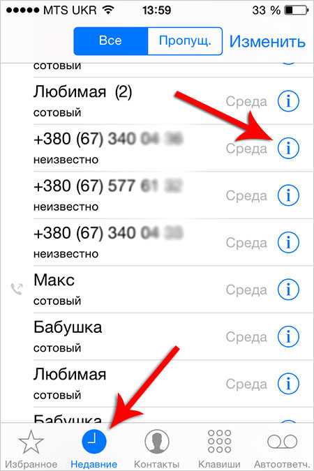 Iphone заблокированные номера