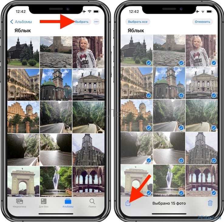 Как добавить фотографию в подборку фото на айфоне