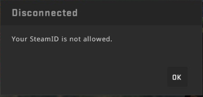 Additional property is not allowed. Your Steam ID is not allowed. Steam ID. Your Steam ID is not allowed что делать FACEIT. Ваш стим айди не разрешён.
