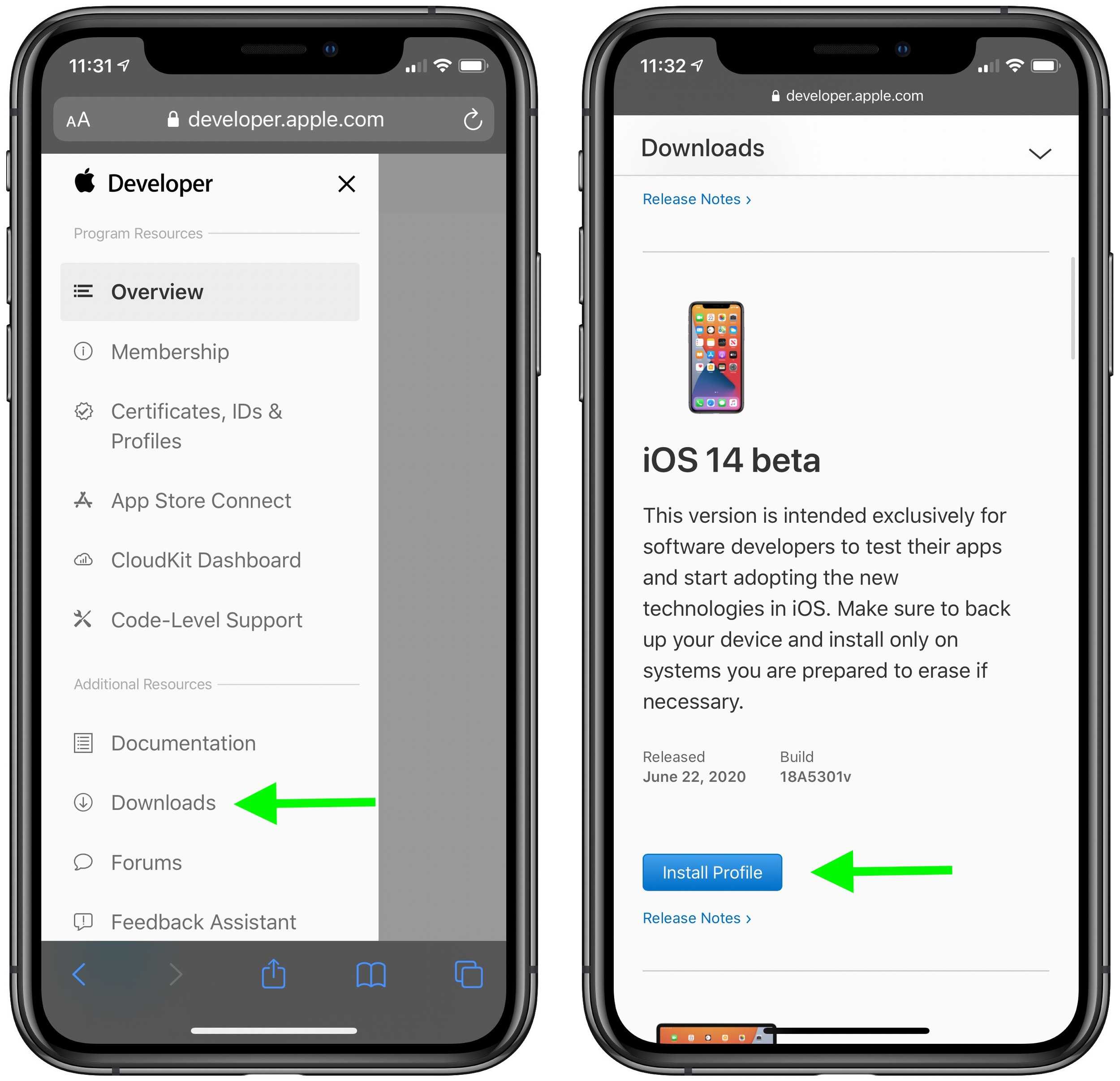 Apple iphone ios 14 update beta