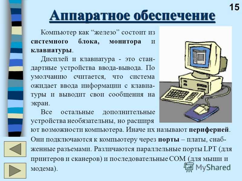 Картинки для презентации аппаратное обеспечение пк