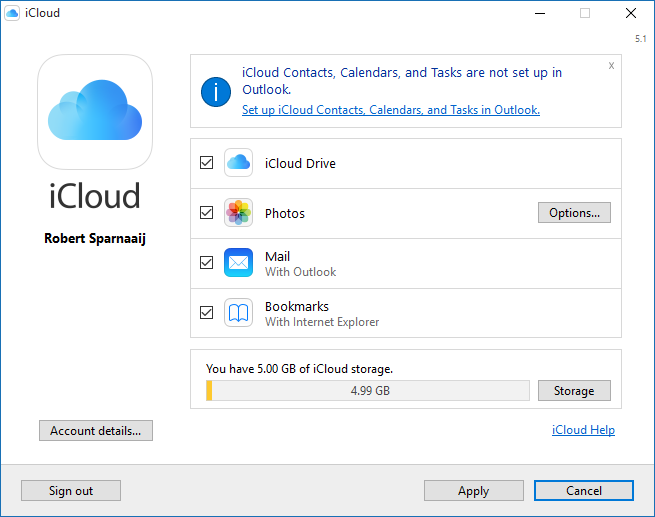 Синхронизация с icloud приостановлена. Программа ICLOUD для Windows. Как добавить приложение в ICLOUD на iphone. ICLOUD Outlook. Отправить Outlook в облако.