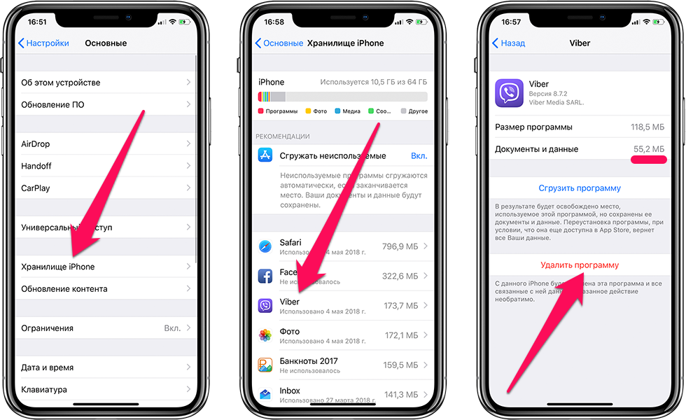 Как на айфоне почистить кэш, освободить память iphone от мусора