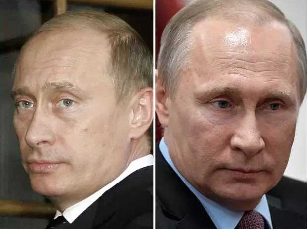 Путин в начале и путин сейчас фото