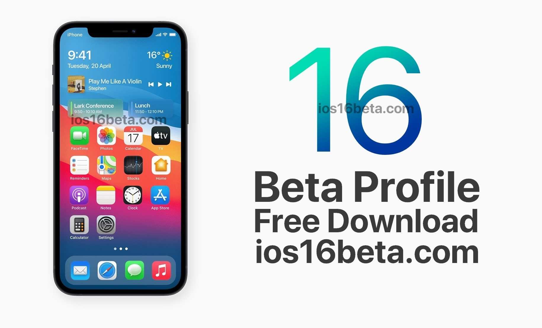 Возможности ios 16. IOS 16. IOS 16 Beta. IOS 16 логотип. IOS 16 Beta profile.