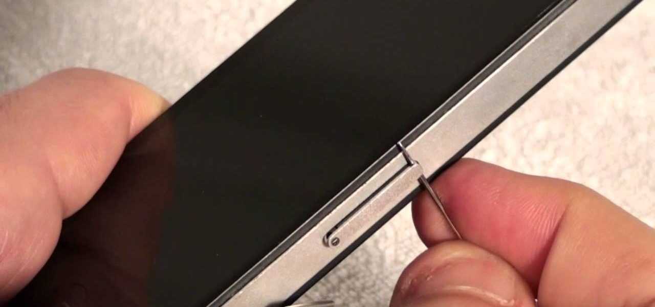 Как вытянуть симку из айфона 4. как вытащить сим-карту из iphone в домашних условиях