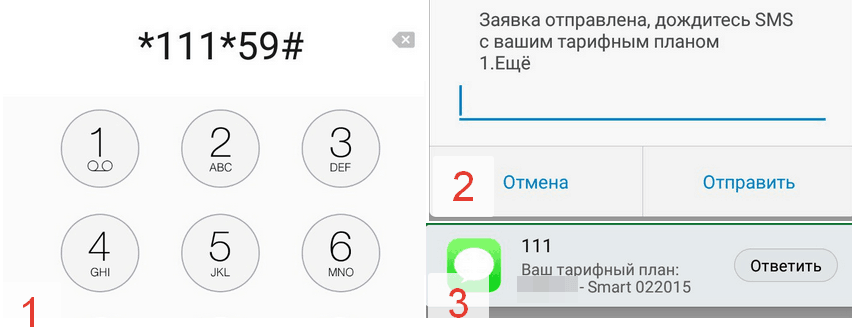 Как поменять тариф в мтс бесплатно с телефона?
