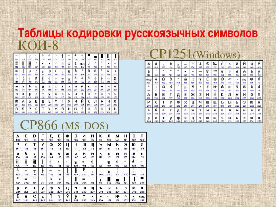 Определение числового кода символа и ввод символа по числовому коду в текстовых редакторах проект