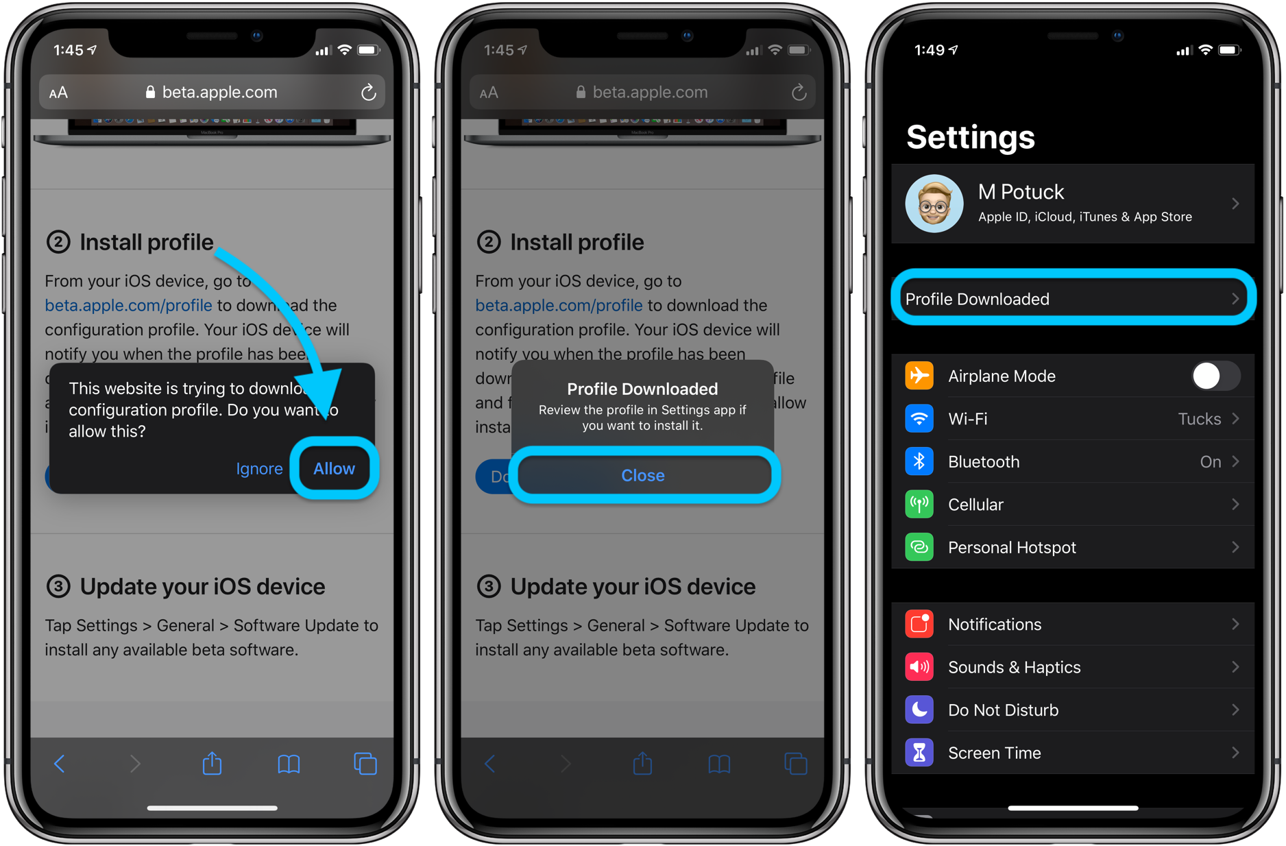 Как установить ios 14 beta прямо сейчас - fix-note