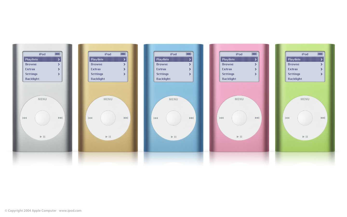 История ipod