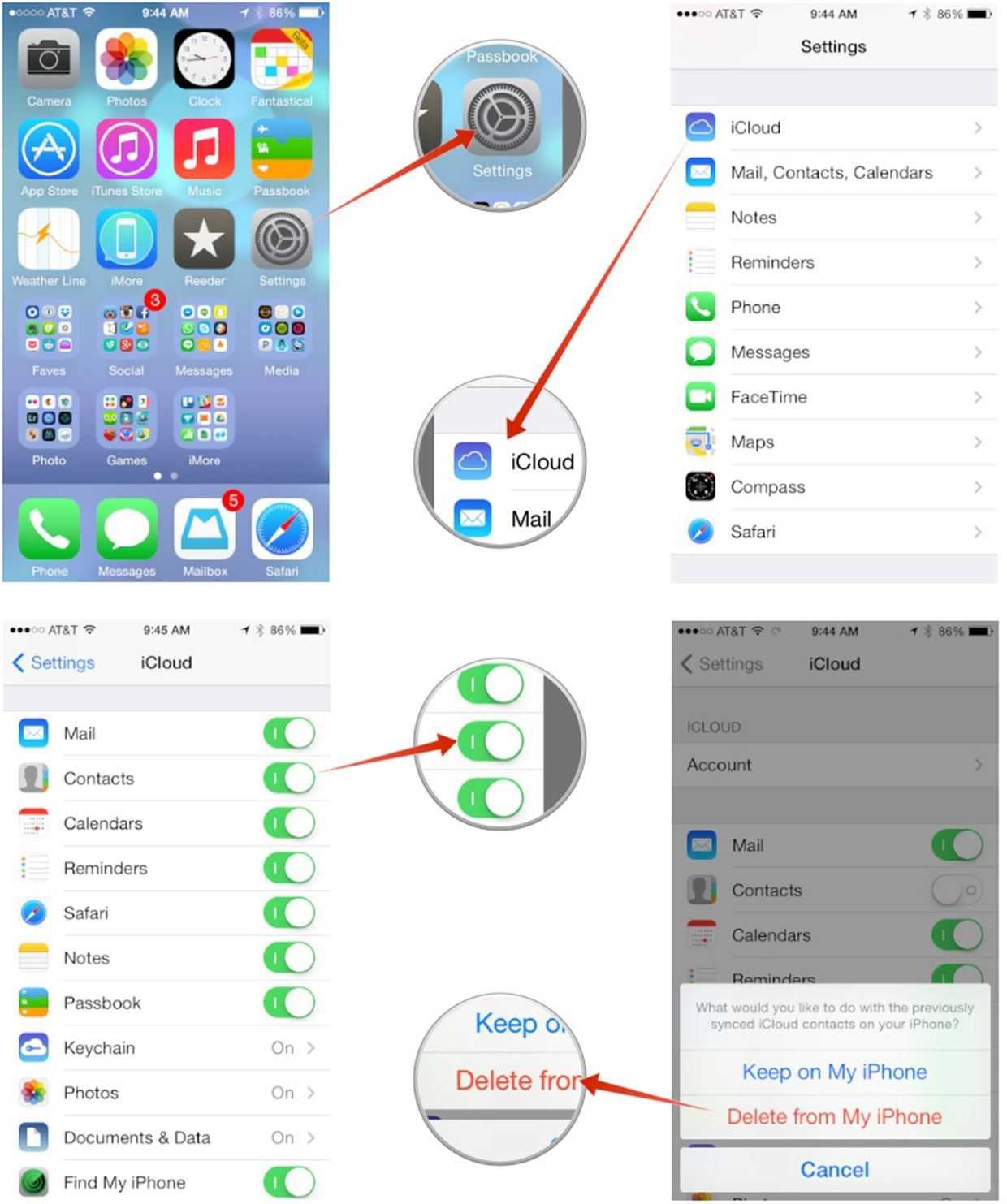 Восстановление фото из icloud на iphone