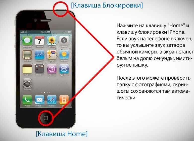 Как сделать скриншот на iphone