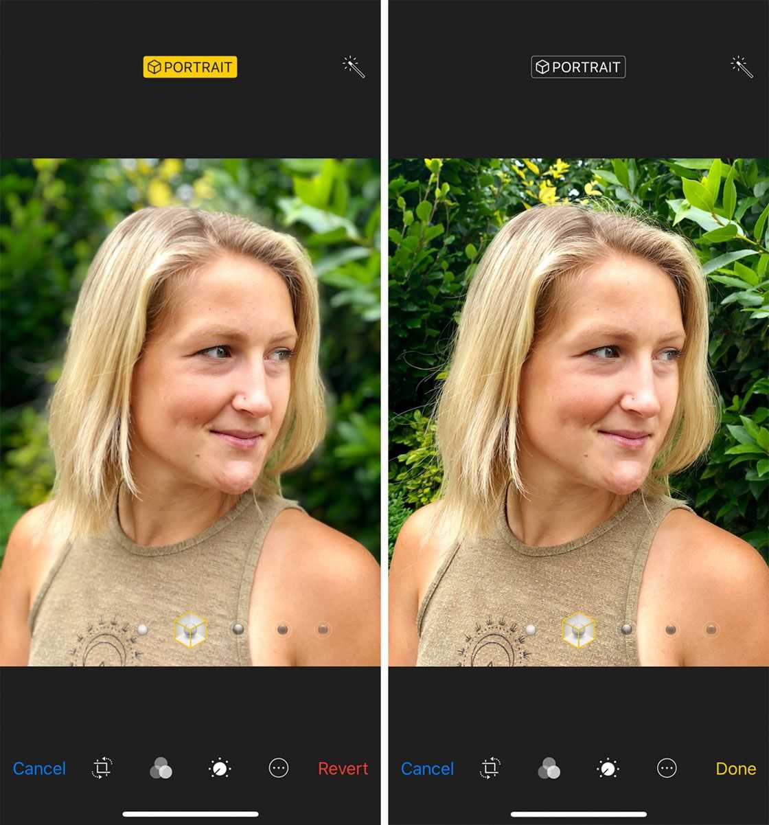 Как сделать из обычной фотографии портретную на айфоне