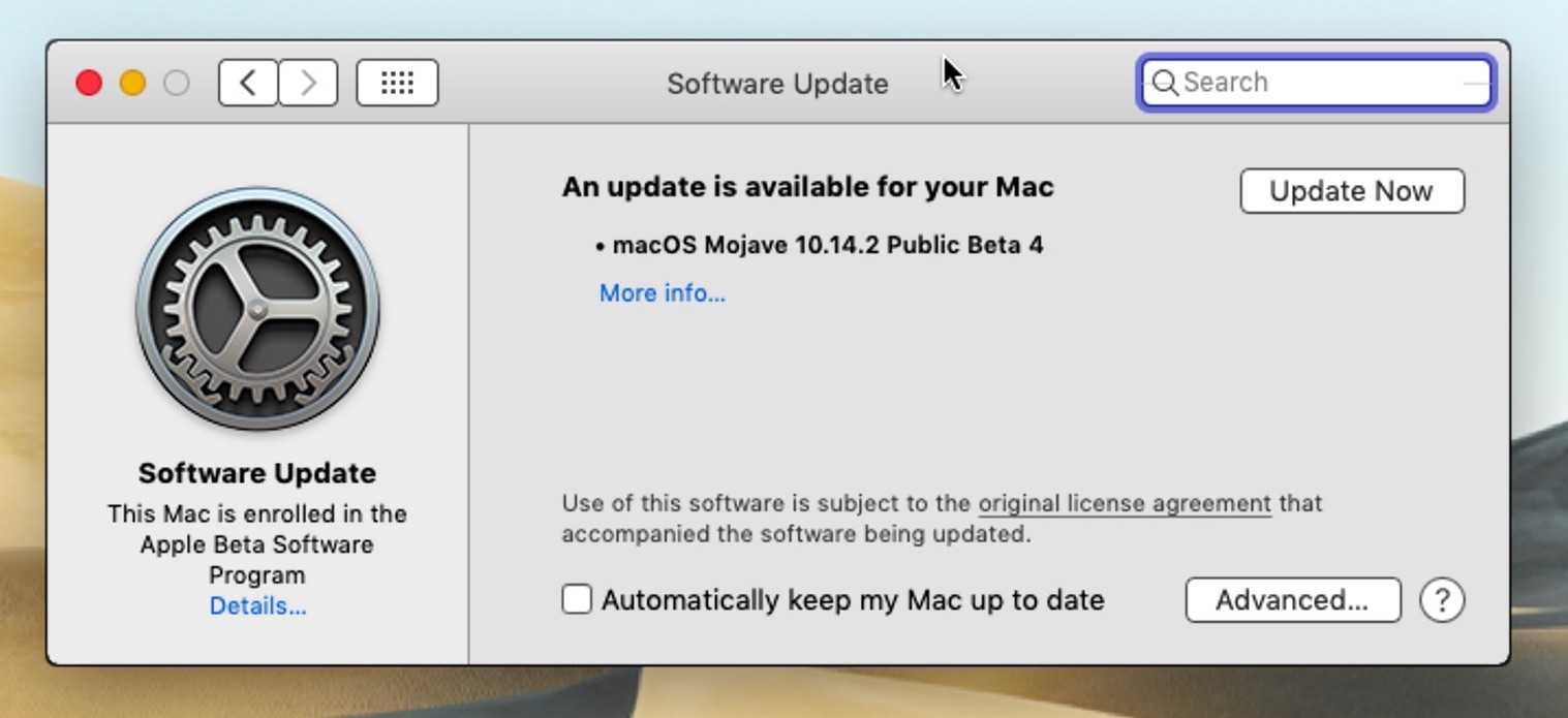 Mac не может обновиться: причины и решения | итигик