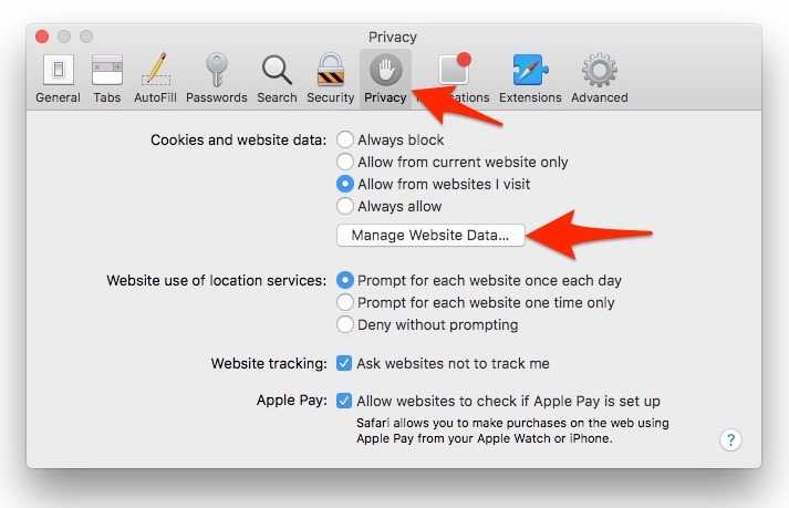 Удаление истории посещений и файлов cookie из браузера safari на iphone, ipad или ipod touch